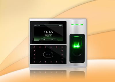 China Biometric Facial Recognition Time Attendance Machine , facial recognition device for sale