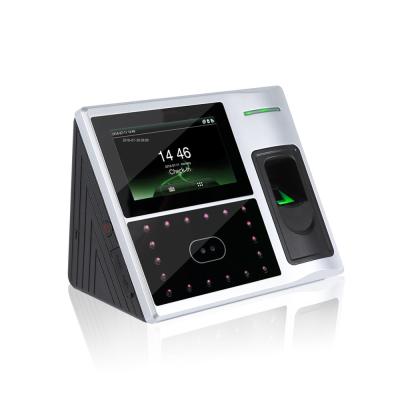 China 4.3 Inch TFT Biometric Scanner Face Scan Attendance Machine 1500 Capacity for sale