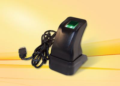 China Lector de huella dactilar biométrico con SDK, carga por teletratamiento a la PC con el analizador del pulgar de la biométrica del USB en venta