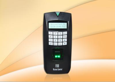 China Control de acceso biométrico del dispositivo f08 de la huella dactilar con en/hacia fuera de Wiegand, lector de en venta