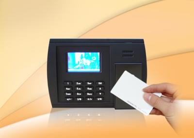 China RS232/485 dispositivos biométricos del sistema de la atención del tiempo del RFID con el terminal del host USB en venta