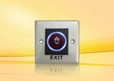 China Waterproof Push button exit switch For Access Control With Hand - Shaped Symbol for sale