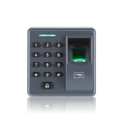 Chine RS485 contrôle d'accès biométrique de porte de carte du lecteur d'empreintes digitales RFID à vendre