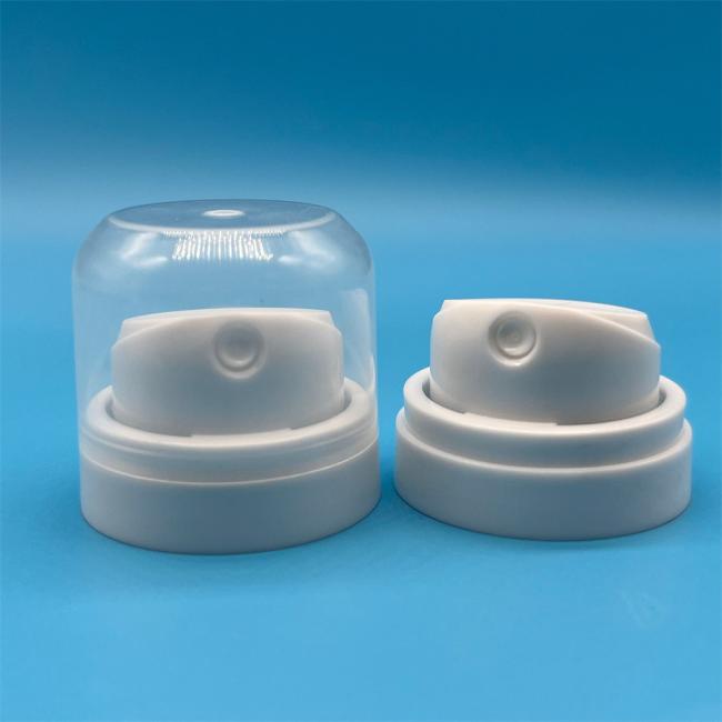 Compact dry shampoo valve design suitable for travel and portable use