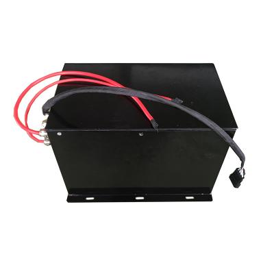 China Deep Cycle 24V / 60AH Electric Stacker Battery 412(370)*215*145mm for sale