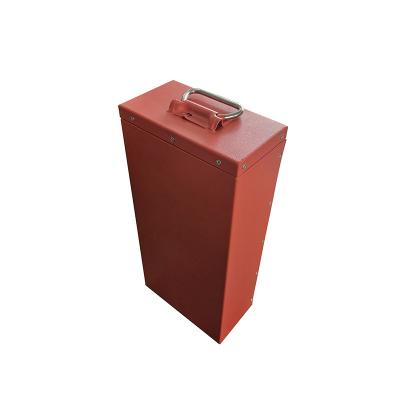 China 24V 60Ah Forklift Lithium Battery Red With Dimensions 330*305*120mm à venda