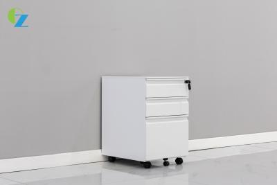 China Office Equipment Mobile Pedestal Drawer 3 Drawer File Cabinet Under Desk for sale