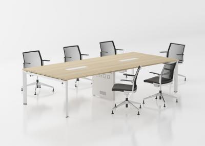 中国 8人の会議のためのモジュラー長方形のオフィスの会合テーブルの家具 販売のため