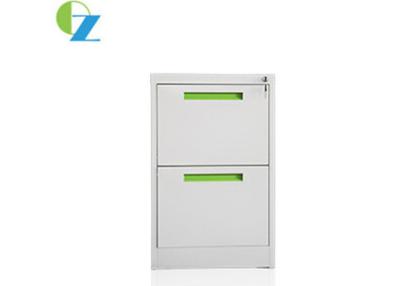 China Two Drawers Vertical Steel Filing Cabinets , Metal File Storage Cabinets for sale