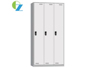 China Steel Office 3 Door Filing Cabinet , Locker Style Cupboard Customized for sale