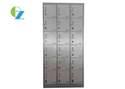 China Multiple use 18 door Steel Office Lockers Cabinet Customization Color for sale