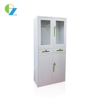 China ODM KD Structure 0.5mm Metal Two Drawer Cupboard for sale