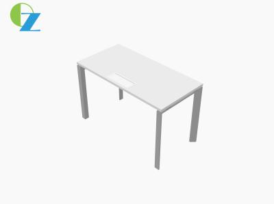 China Cor branca minimalista da mesa moderna da estação de trabalho do escritório da pessoa do MFC um à venda