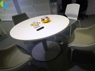 China Círculo branco ou mesa de centro da tabela de encontro e mesa quadradas da negociação à venda