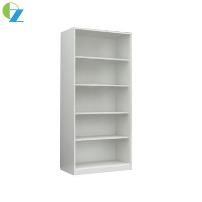 China Knocked Down Structure Metal Open Bookshelf Steel Storage Cabinet for sale