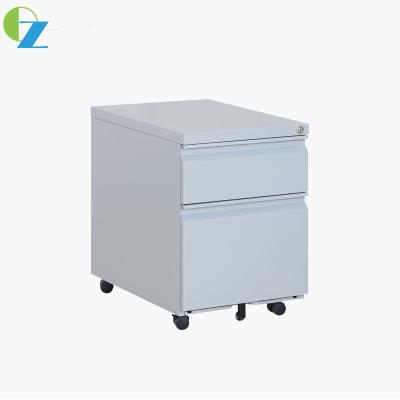 China Assembled Structure 2 Drawer Mobile Pedestal Cabinet Office Furniture for sale