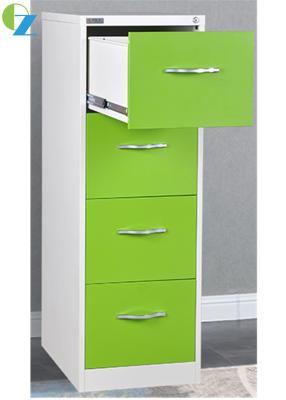 China KD Structure Letter Size Vertical Steel Filing Cabinets 4 Drawer Office for sale