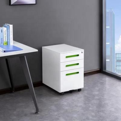 China Office Furniture Equipment 3 Drawers Filing Cabinet For A4 File for sale