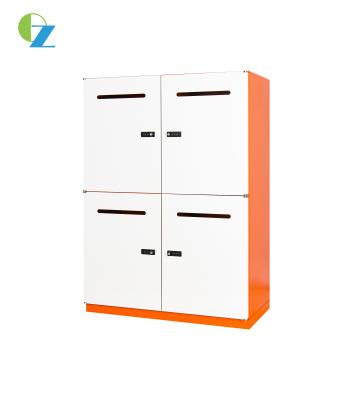 China Mail Box Design Item Storage Small Locker Cabinet 6 Doors en venta