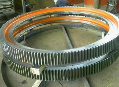 中国 The Half Structure And Y Type Plate Mill Girth Gear For Ball Mill 販売のため