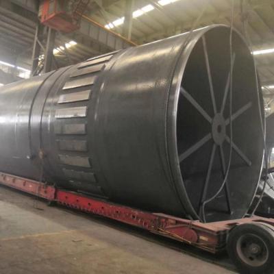 China AGMA Standard 110 TPH 310 T Cement Rotary Kiln for cement plant for sale