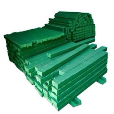 China Moisture Resistant Mine Hoist Green EVA Plastic Lining Plates for sale