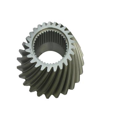 China Right Hand 42CrMo4 Alloy Steel Bevel Pinion Gear And Bevel Gear Factory Price for sale
