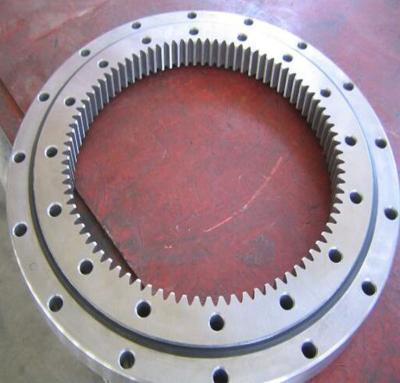 China Double Row Thrust Ball 42CrMo Slewing Ring Bearing And Stacker Bearing for sale