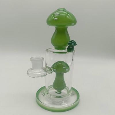 China Clear Multi Chamber Bong 12 To 18 Inches Straight Perc Tube Bongs for sale