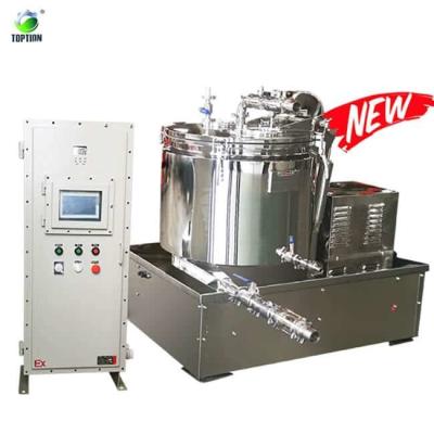 China Centrifugadora de extracción de etanol PLC Máquina de extracción de disolventes de 50 Hz en venta