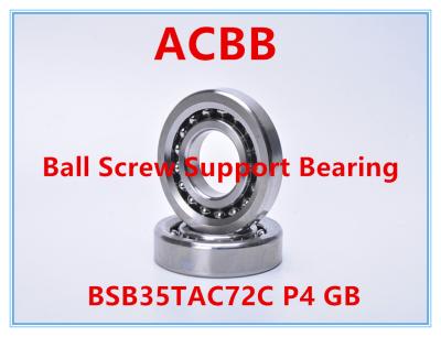 China 35TAC72B P4 GB Thrust Angular Contact Ball Bearing for sale