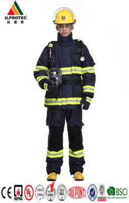 中国 Nomex 3DP の消防士のスーツ/消防士のユニフォーム/消防士の衣服 販売のため