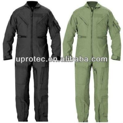 China Military Fireproof Flier Suit Flight Uniform Flight Pilot Coveralls XS - XXXXL Customized Size for sale