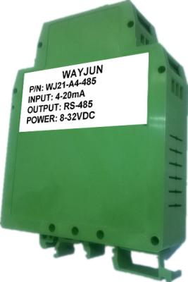 China WAYJUN one channel Analog  signal to RS485 Converter A/D Converter  0-5V to rs232 with Modbus 12bits for sale