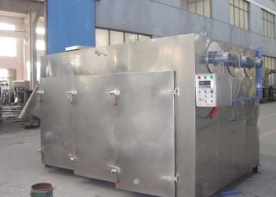 China Vegetable 1.3-10.3mcbm Industrial Tray Dryer Electricity Or Steam Heating for sale