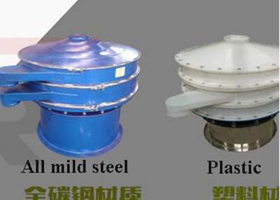 China Separador de tela giratório do Vibro, 3 camadas da peneira industrial do pó do PBF à venda