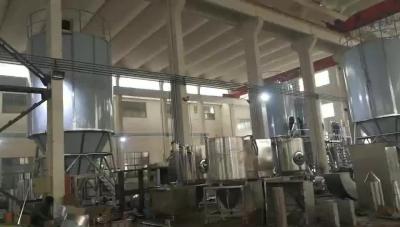 China El secador de espray centrífugo de la resina de formaldehído de urea, SS304/SS316L por aspersión el sistema del secado en venta