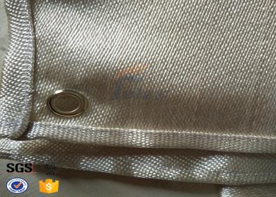 China 840gsm 1 M Fiberglass Fire Blanket , Industrial Heat Resistant Blanket for sale