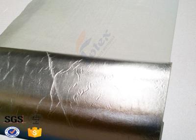 China Thermal Insulation Aluminum Fabric Fiberglass Mat Roll 10 Meters for sale