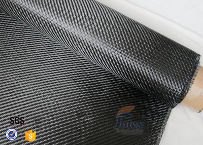 China tela da fibra do carbono de 3K 200g 0.3mm para o reforço, materiais de isolação resistentes ao calor à venda