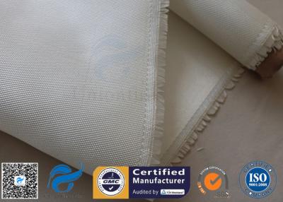 Chine Tissu de fibre de verre de silice de tissu de fibre de verre de sergé de la coupure 800℃ haut pour l'isolation thermique à vendre
