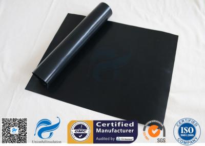 Chine de 0.12mm FDA de noir revêtement 15.75x13 de four de tapis de gril de BBQ du bâton PTFE non » à vendre
