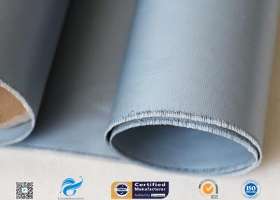 China Grey Silicone Coated Fiberglass Fabric 7628 0.25mm For Electrical Insulation for sale