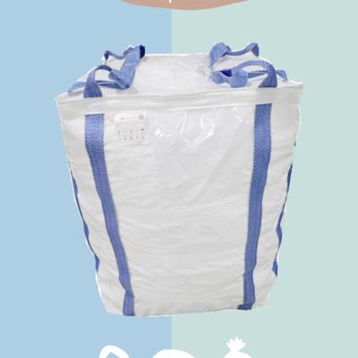 China PP  Bulk Big Ton Bag For Packing Stone  Fish Meal Sugar Cement Sand for sale