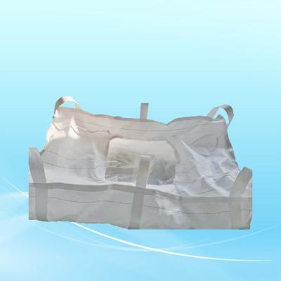 China Factory Making FIBC Big Bag Pp Woven Jumbo Bulk Bag 1000kg nylon large   concrete bag with liner for sale