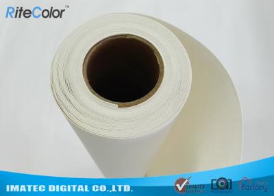 China 18M Length Blank Inkjet Cotton Canvas , Pigment Digital Printing Cotton Fabric for sale