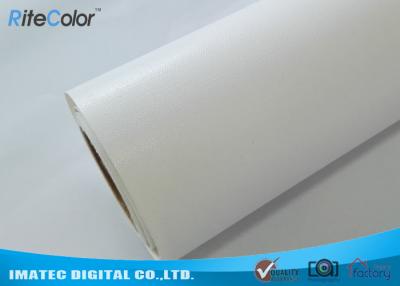 Chine toile d'art brillante de 360Gsm/Sqm Rolls poly - coton pour l'imprimante de dissolvant d'Eco à vendre