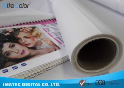 China Photographic Polyester Canvas Rolls 280gsm , Digital Printing Pure Polyester Fabric for sale