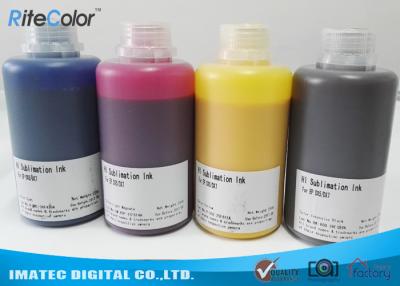 China Botellas de alta densidad 250ml/500ml/1000ml de la tinta de la sublimación del tinte de la transferencia de calor en venta