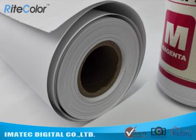 China Wide Format Paper Rolls Inkjet Premium Matte Coated Paper Water Resistance for sale
